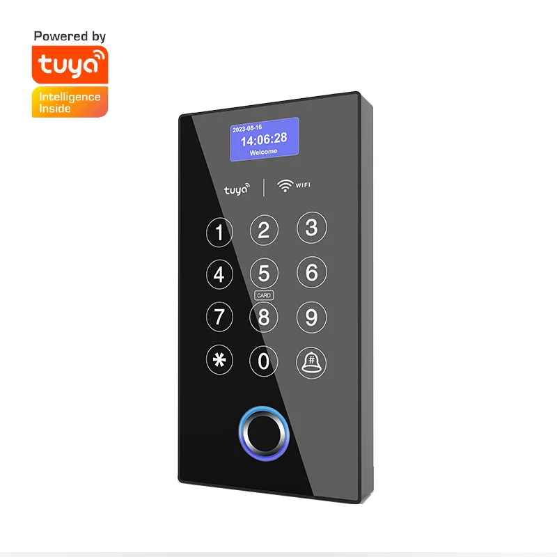 Tuya Software WIFI Door Access Control System Touch Keypad With Free SDK