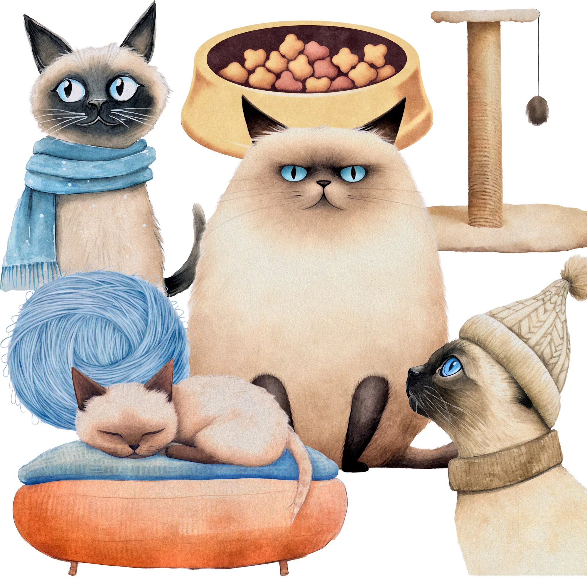 JAIIMAN 90 Stück (1,18–3,93 Zoll) große seltsame Tiere DIY selbstklebende Aufkleber, für Tag-Dekoration, Scrapbooking-Zubehör – Detail 2