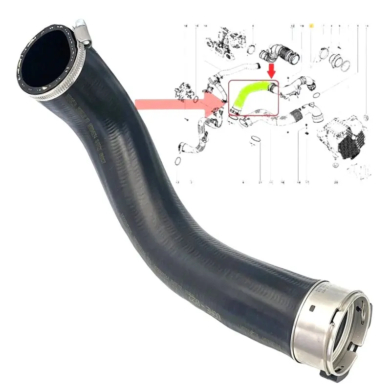 -FTGT Turbo Intercooler Hose 144602500R أنابيب الهواء لرينو كابتور كليو داسيا لودجي IV 1.2 Tce 2012- 2025 Charge #5