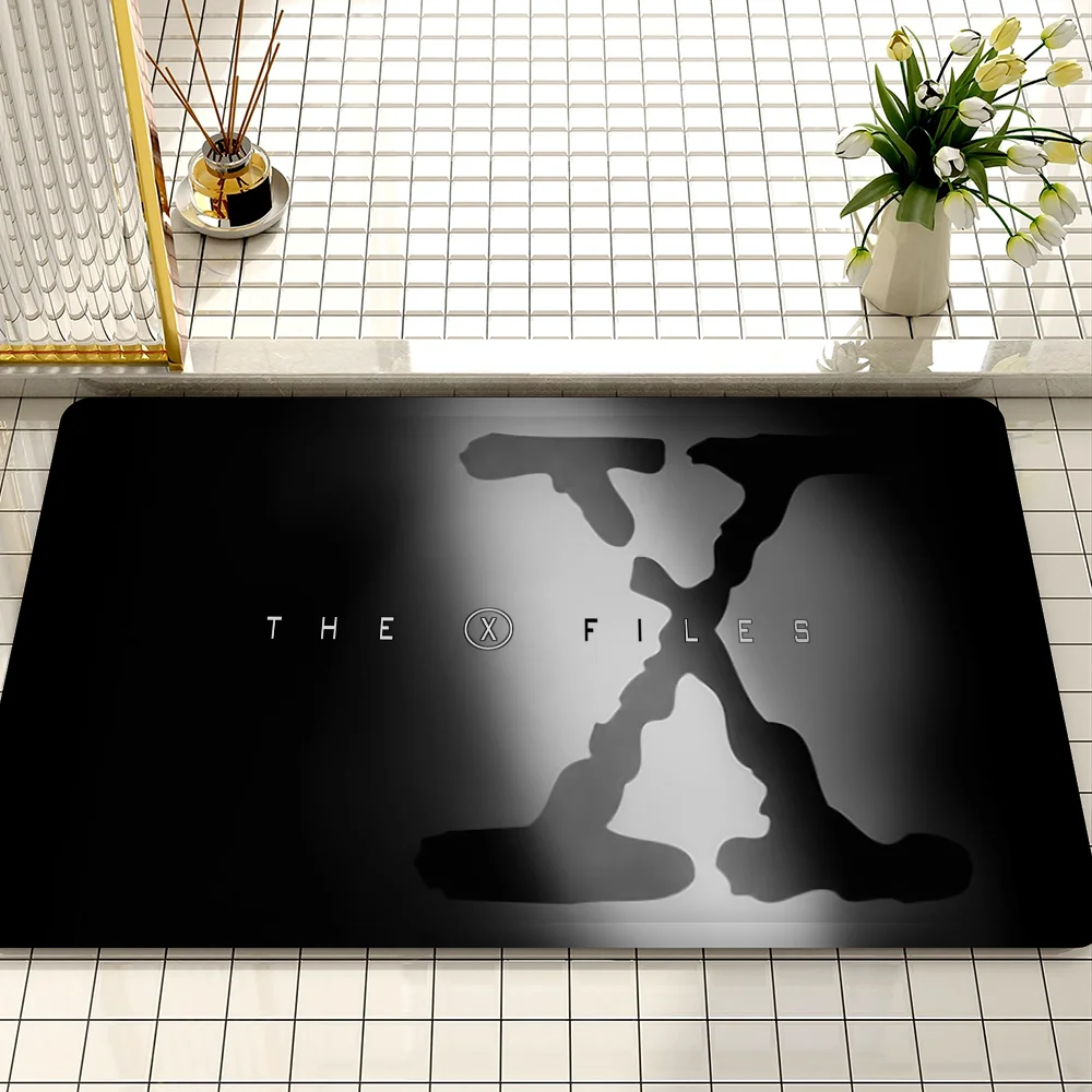 The X Files Door Mat Kids Room Bedroom Decoration Balcony Anti-Slip Doormat Living Room Doormat Area Rug