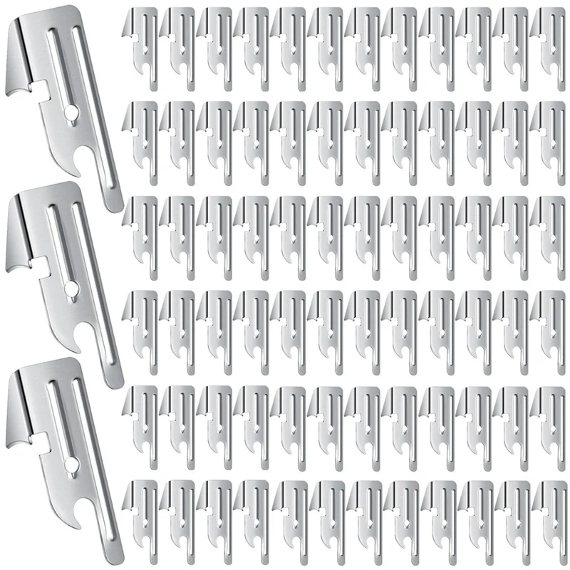 

100 шт., магнитные открывалки для кемпинга, нержавеющая сталь