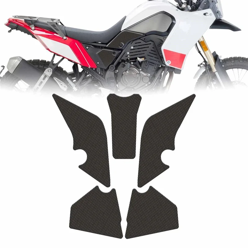 For YAMAHA Tenere 700 Rally T700 XTZ 690Motorcycle Anti Slip Fuel Oil Tank Pad Side Knee Grip Decal Protector Water Proof Sticke