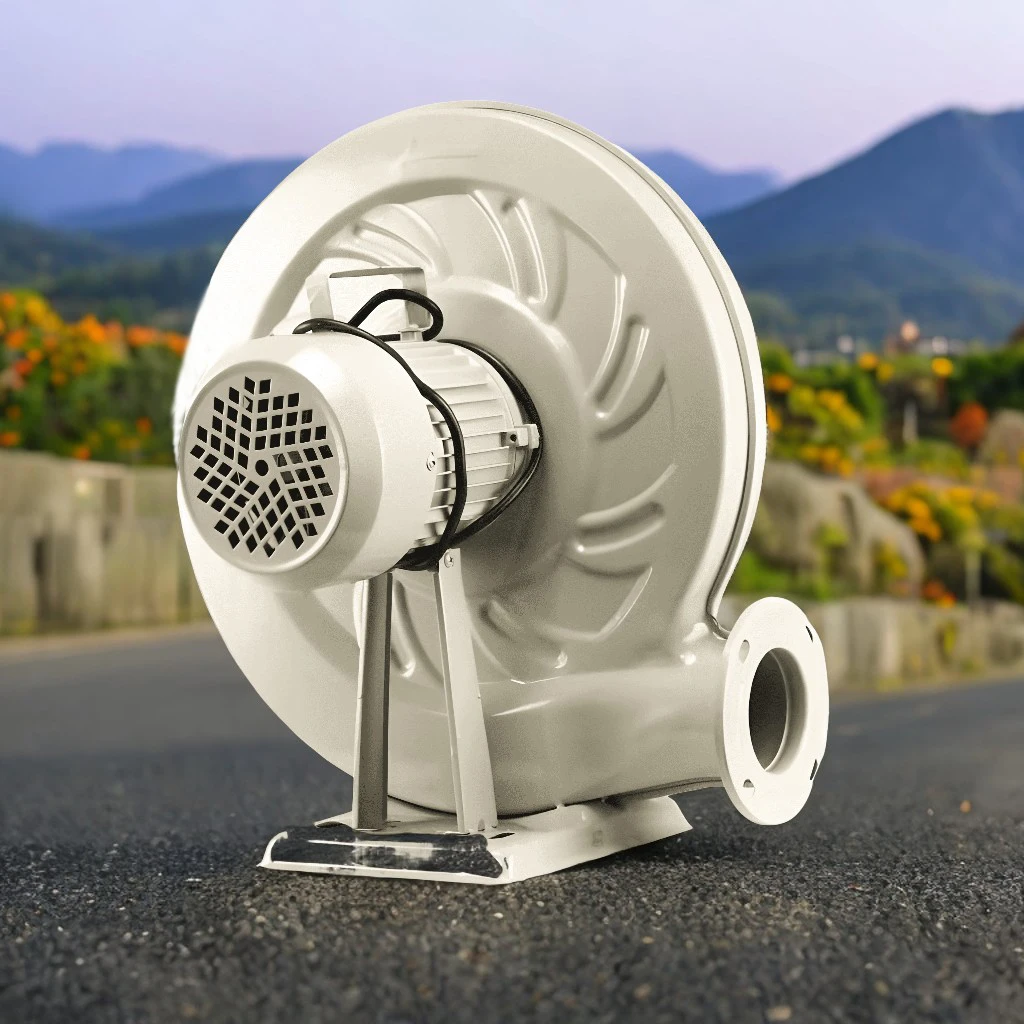 Blower Rated 550W Custom High Efficiency Medium Pressure Air Blower Metal Commercial Large Blowing Rate 380V