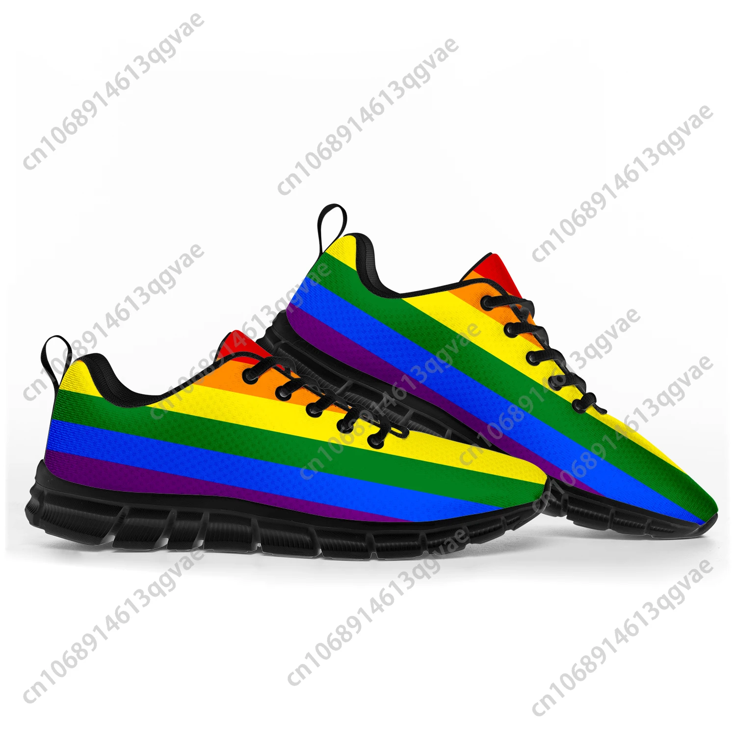 Gay Pride Love Sports Shoes Mens Womens Teenager Kids Children Customized Sneakers Casual Tailor-Made Shoe High Quality Couple