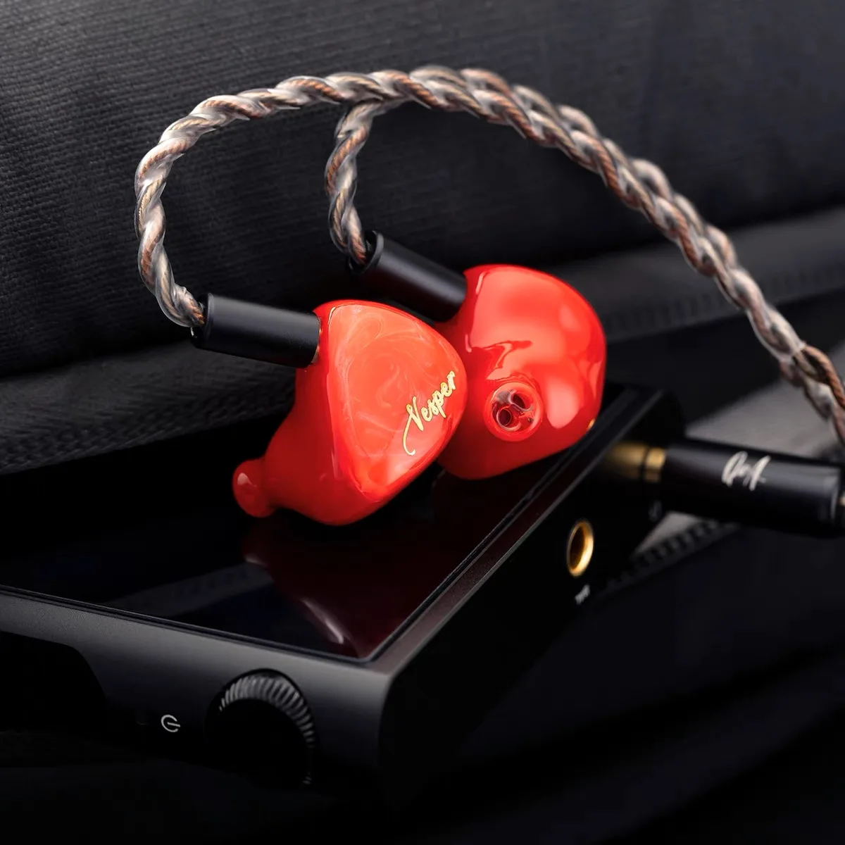 QOA Vesper 1BA + 1DD في الأذن سماعة الهجين سائق سماعة HIFI DJ رصد سماعات أذن مع كابل للانفصال ZSTX SIF S2 PRO