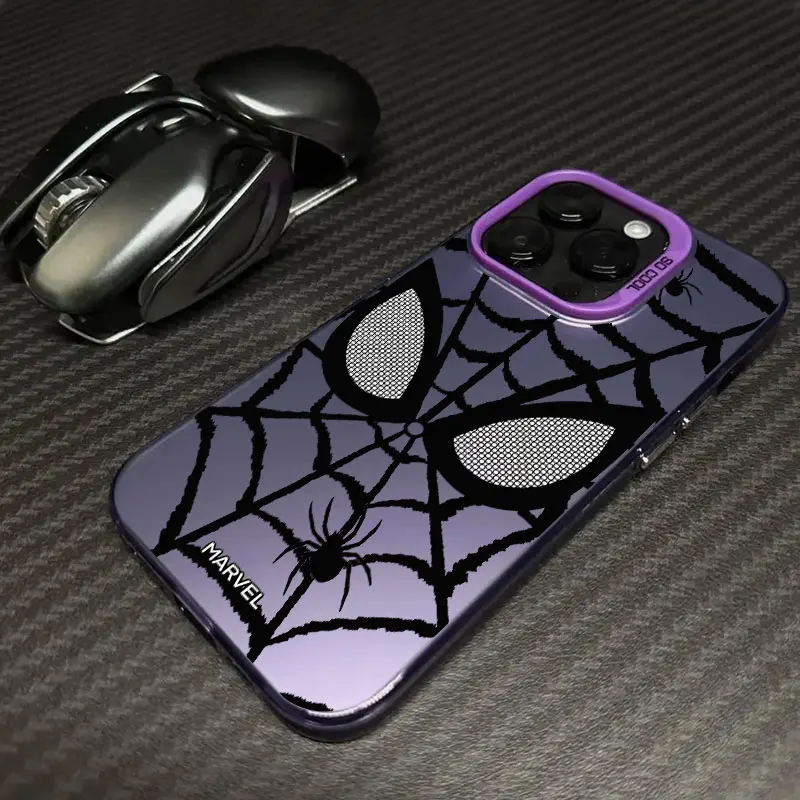 Coque de téléphone Anime Spider-Man pour Xiaomi Mi 15T 14T 14 13 12 12T 11 Lite Poco X7 X6 F7 F6 X5 F4 F3 X3 GT Pro Ultra 4G 5G