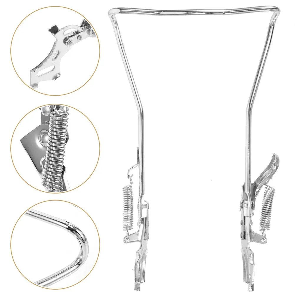 

Bike Kickstand Double Leg Metal Bicycle Foot Support Stand Replacement Wear Resistant Kick Stand for Adult Mountain Mountain