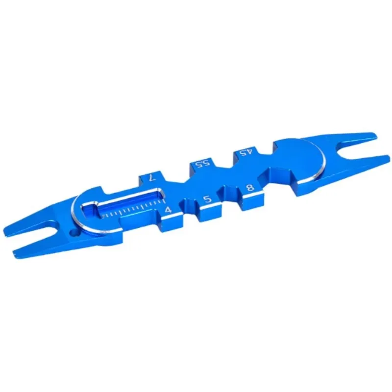 1PCS Red / Blue wrench RC car climbing car flat running off-road vehicle shock absorber removal tool nut multi-function wrench
