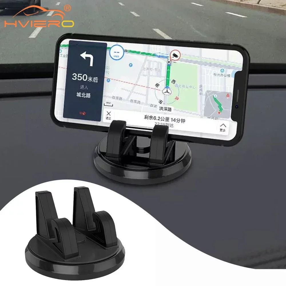 

Car Phone Holder Stands Rotatable Support Anti Slip Mobile 360° Degree Mount Dashboard GPS Navigation Universal Auto Accessories