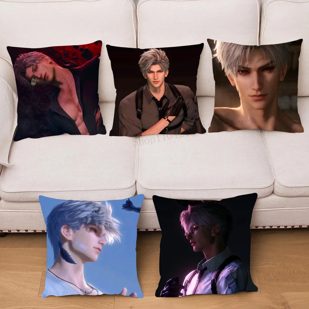 

Game Deep Space and Love Sylus Pillow Case Square Pillow Bedroom Sofa Leisure Comfort Cushion Car Living Room Home Decoration