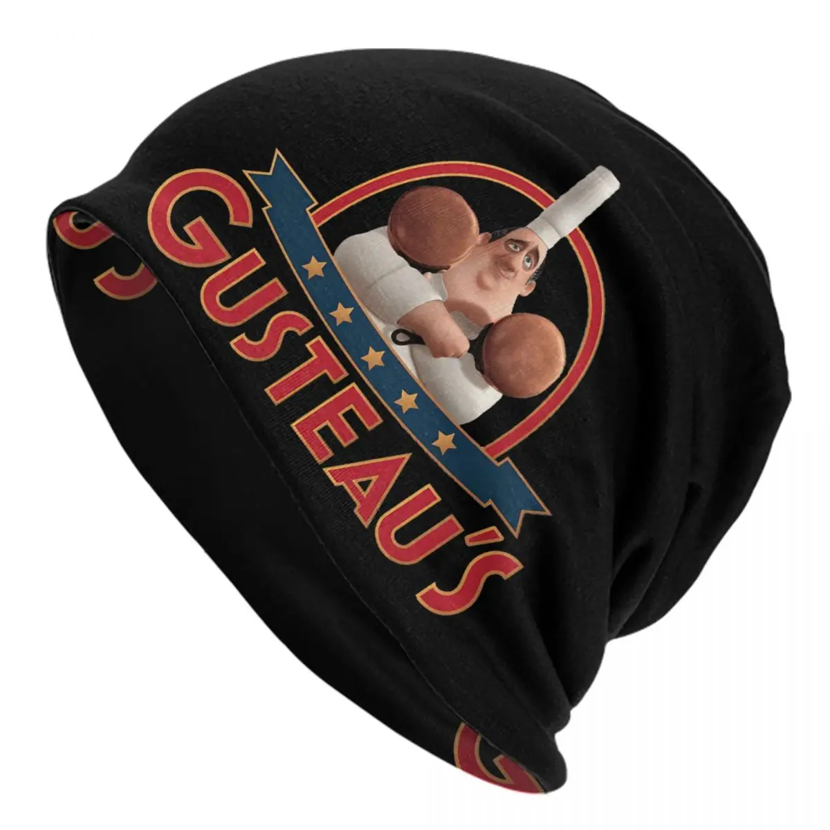 

Шапки-бини Ratatouille Skullies на заказ, уличная одежда, зимние теплые женские и мужские вязаные шапки для взрослых, унисекс, комедийные шапки с героями мультфильмов