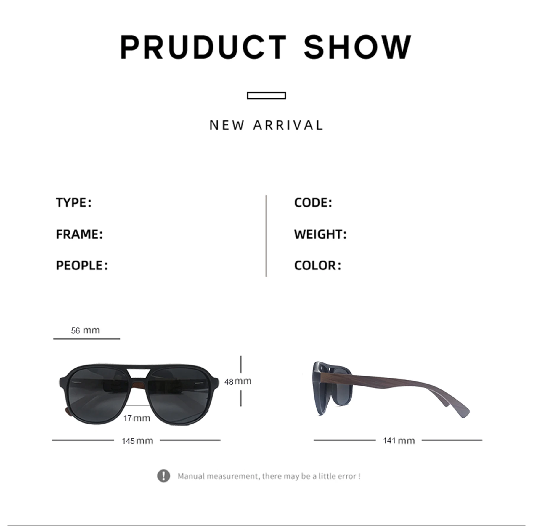 Thumbnail 4 - #62 Discounted Wooden Frame Sunglasses Worth Buying