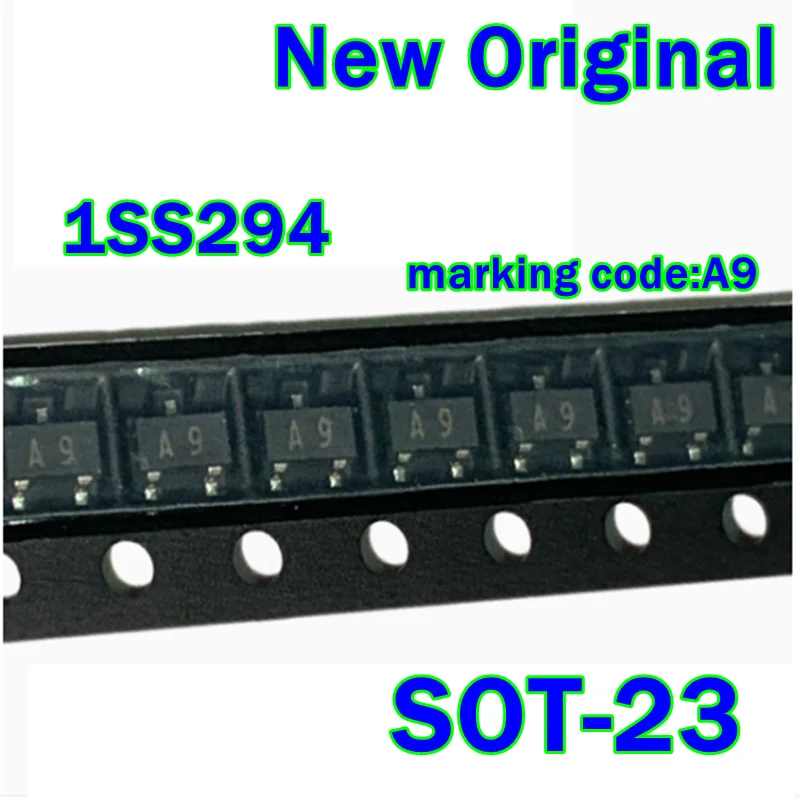 1SS294 marking code:A9 SOT-23 New Original 45V 300mA DIODE (LOW VOLTAGE HIGH SPEED SWITCHING)