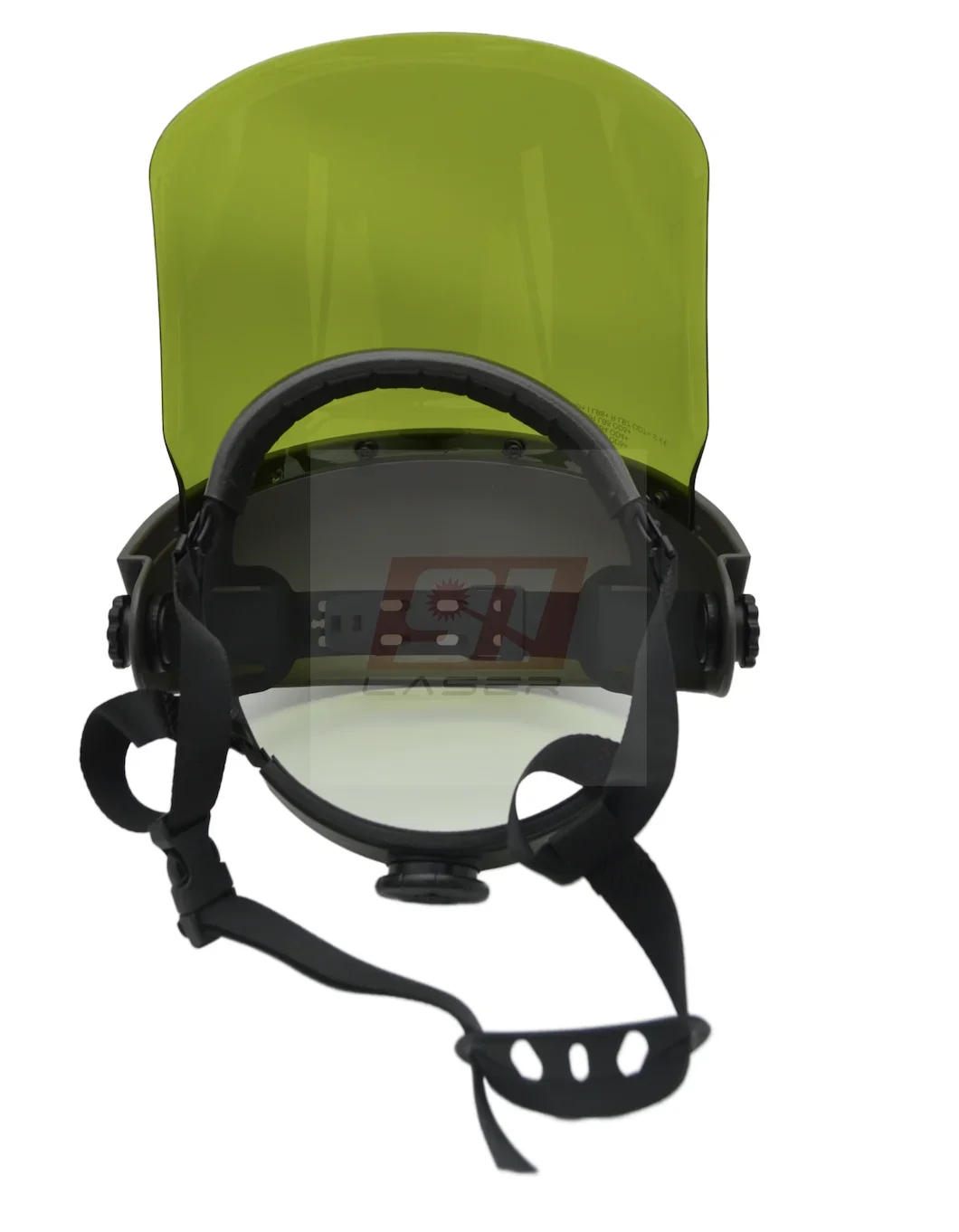 OD7+ Laser Safety Face Shields For 190-450nm and 750-1100nm  808nm OD7, 1064nm OD10 With Hand bag , Hard Box, Paper Manual