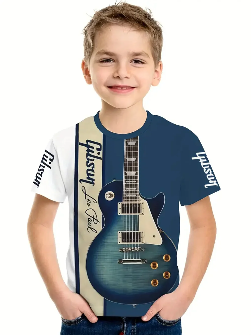 Boy Clothes Short Sleeve Tees Boys Clothes 3d Print Children's Clothing Fashion Graphic T Shirts Casual Baby T-Shirts image 5