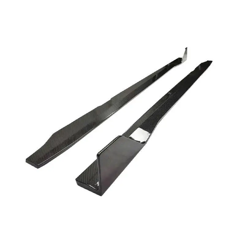 

Suitable for 2021+ BMW M2 G87 AD Model Dry Carbon Fiber Side Skirts Skirt Edge Modification Car Exterior Accessorie
