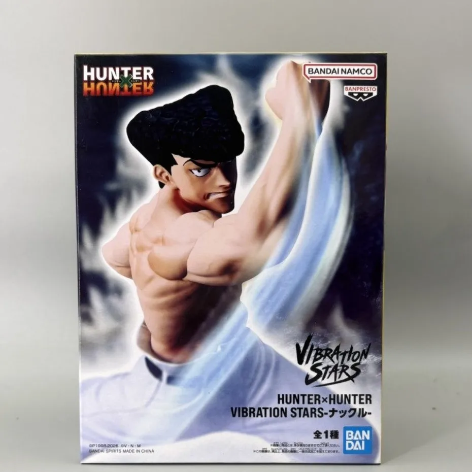 Original Banpresto Hunter x Hunter Knuckle Bine VIBRATION STARS PVC Anime Action Figures Collection Model Gif