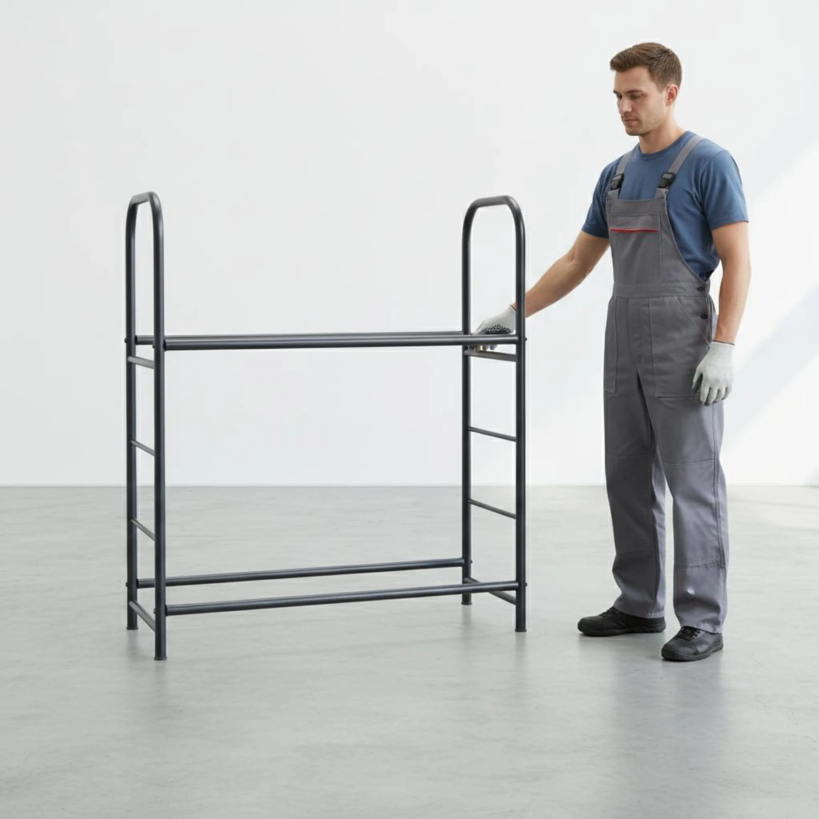 

Rolling Tire Display Rack on Wheels Mobile Tire Rack Wheel Rim Organizer Easy to Move Storage System Large Capacity for Showroom
