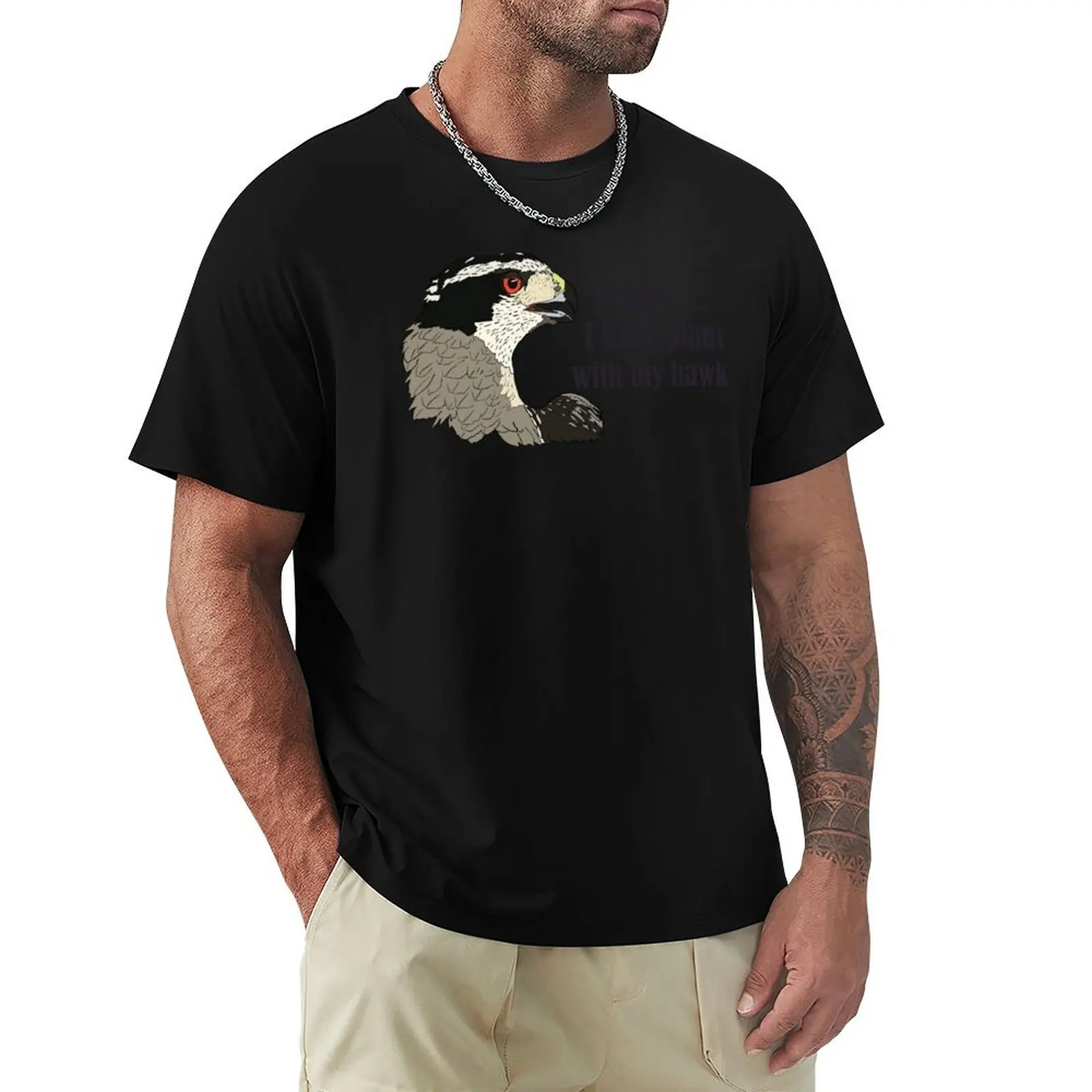 Goshawk Plans T-Shirt Functional Casual Short Sleeve Tee