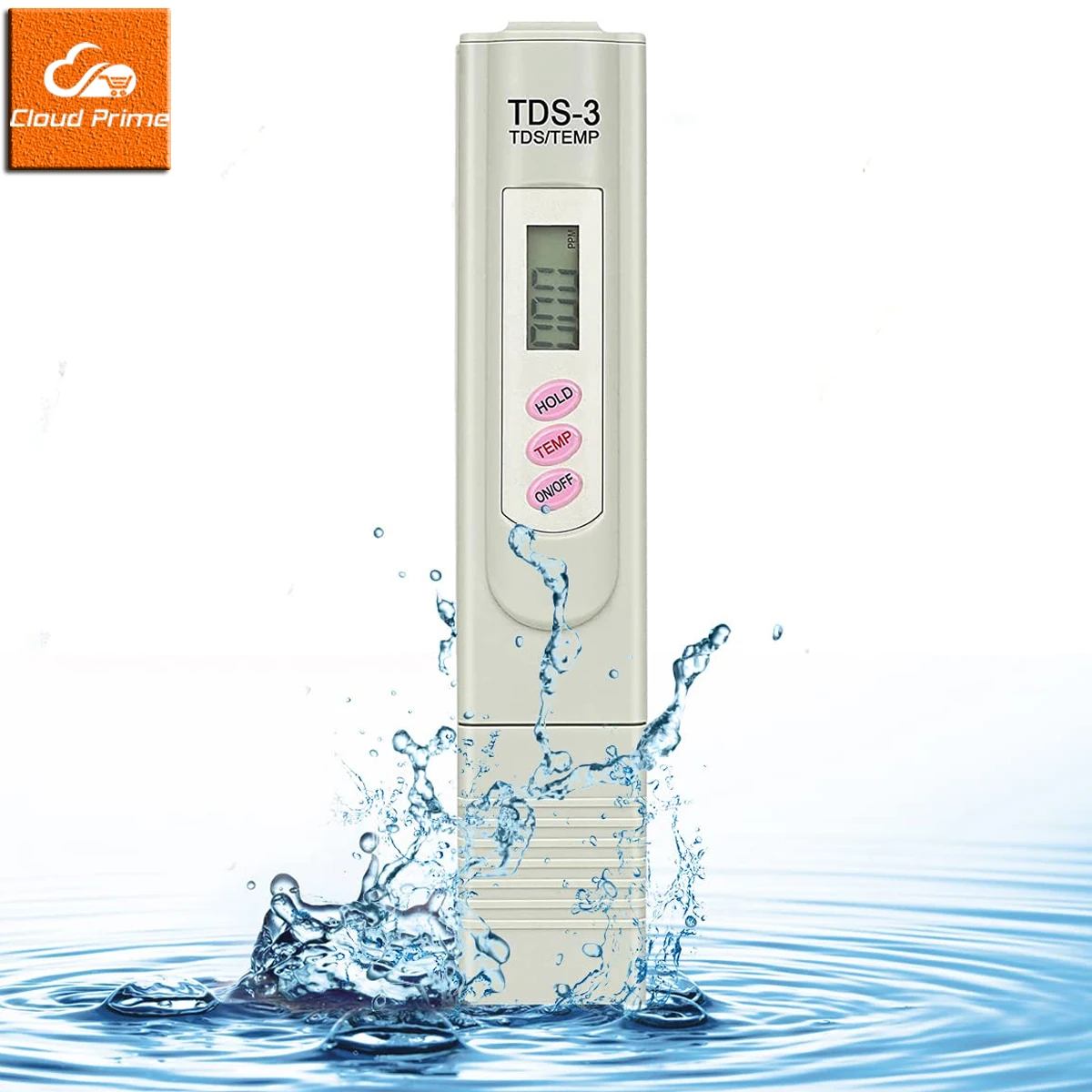 TDS Digital Water Tester Water Test Pen Water Quality Analysis Meter Water Purity Check 0-9999 PPM for Aquarium