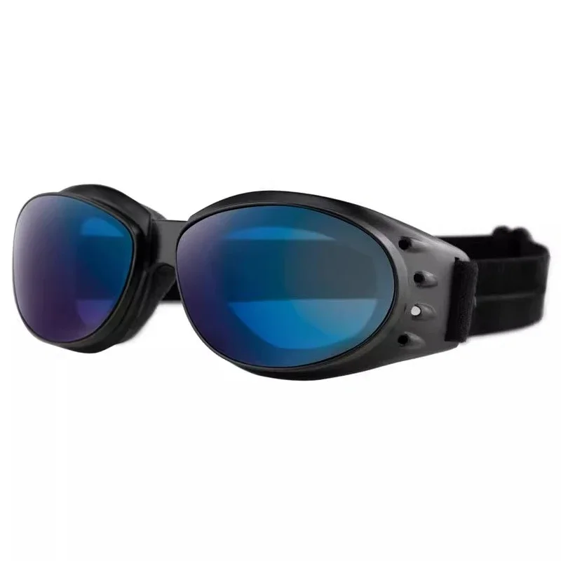Vintage Moto Summer Windproof Goggles 4 Color Replacement Lenses