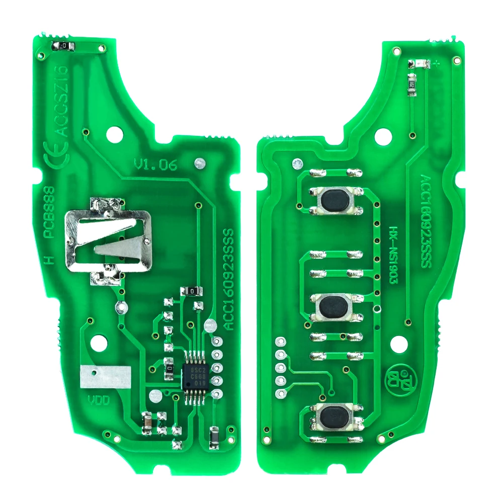 KEYECU zmodyfikowany pilot z kluczem 315MHz ID46 Chip dla Nissan Versa Xterra dla Infiniti FX35 FX45 KBRASTU15 CWTWB1U733 CWTWB1U758 Fob