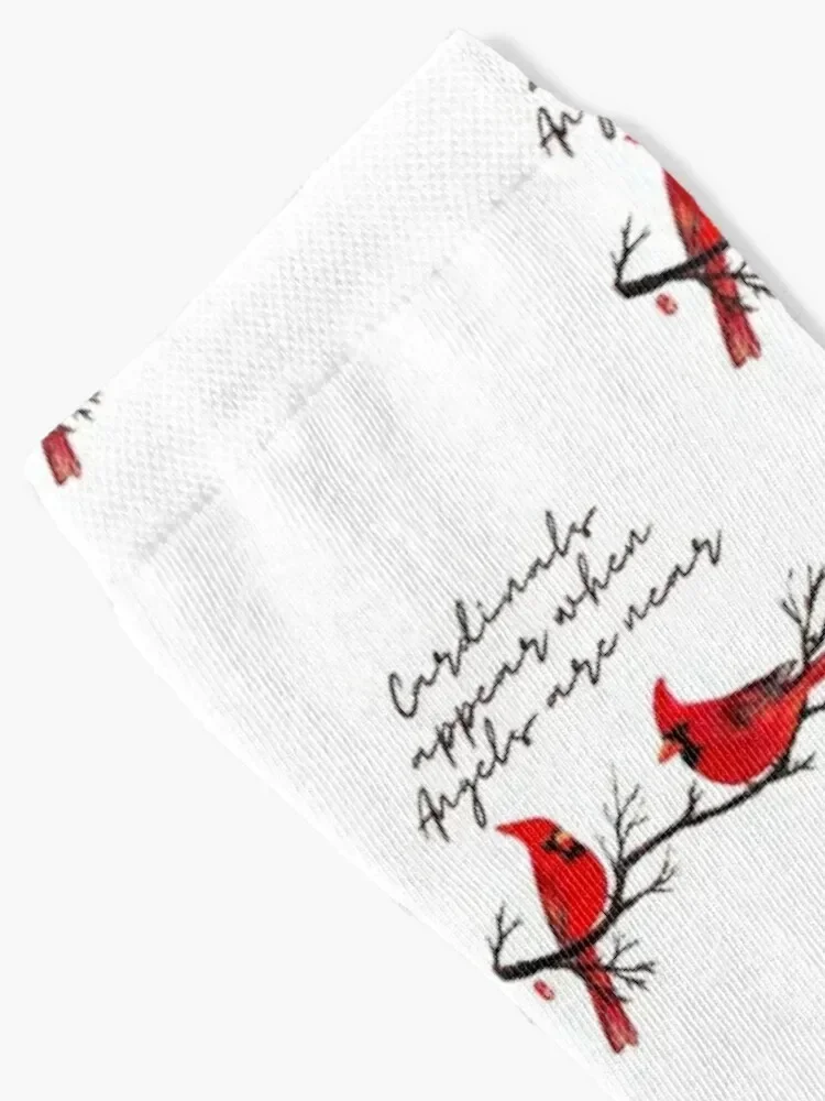 Cardinals appear when angels are near Socks basketball happy shoes designer Ladies Socks Men's