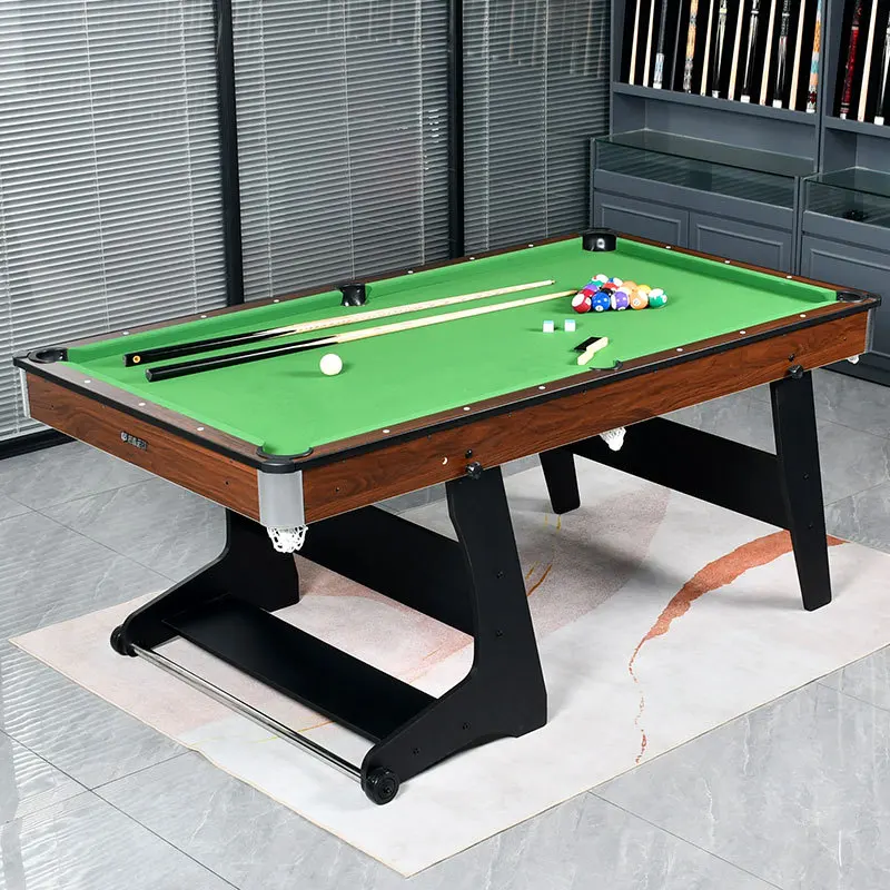 6 feet 1.8 meters indoor adult children folding billiard snooker table billiard conference