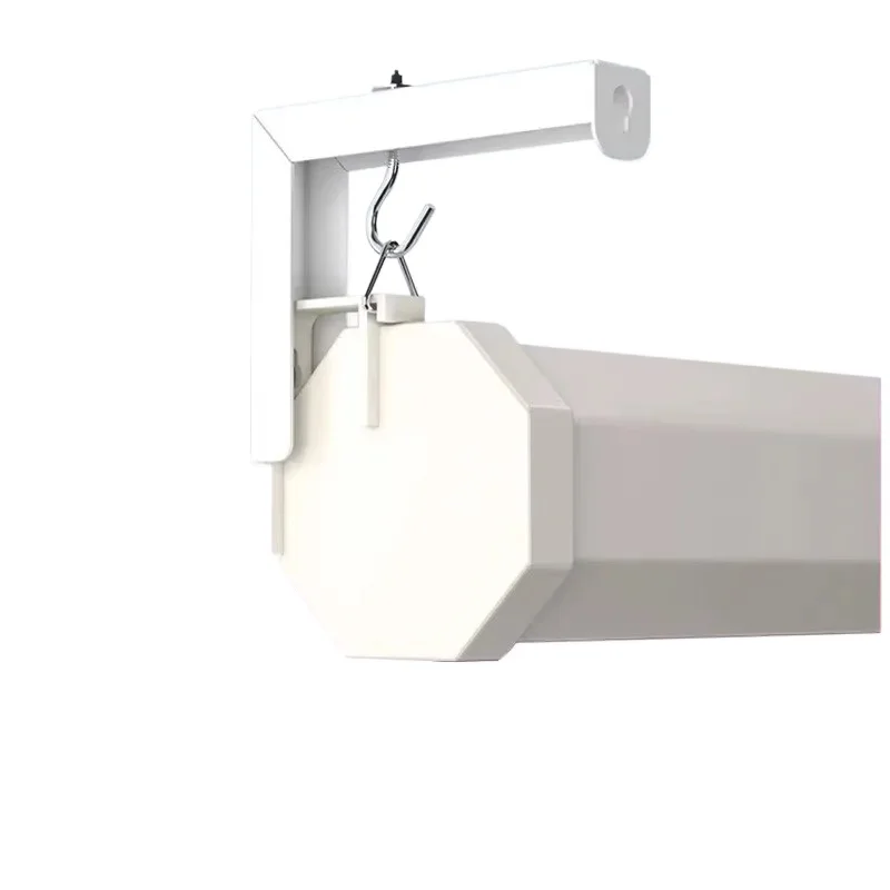 Projector Screen Hanger L Shaped Wall Mount Adjustable Retractable Extension Bracket for Home Theater Office