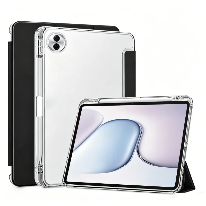 

For Honor Pad 20 Case 12.1 inch 2026 with Pencil Holder Soft Back Stand Cover Coque For Honor Pad 20 Tablet Case HEY4-W09