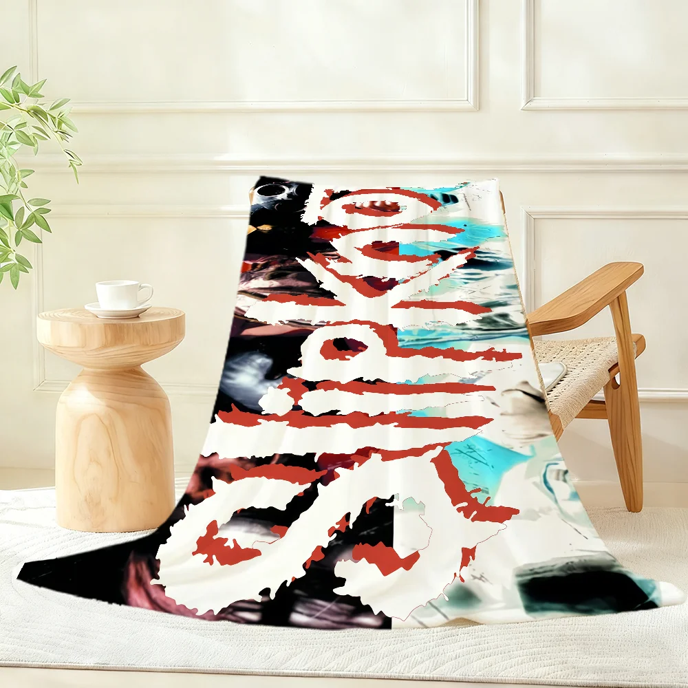 Band S-Slipknot-S Blanket Throw Super Cosy Plush Living Room Sofa Couch Childish Birthday Gifts