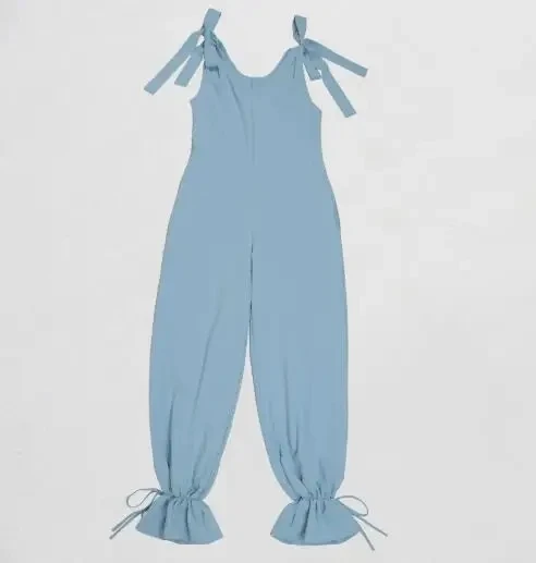 

Women's Casual Loose Ankle Jumpsuit Female Daily Clothing New Style Spring & Autumn Woman Fashion Sleeveless Long Jumpsuits