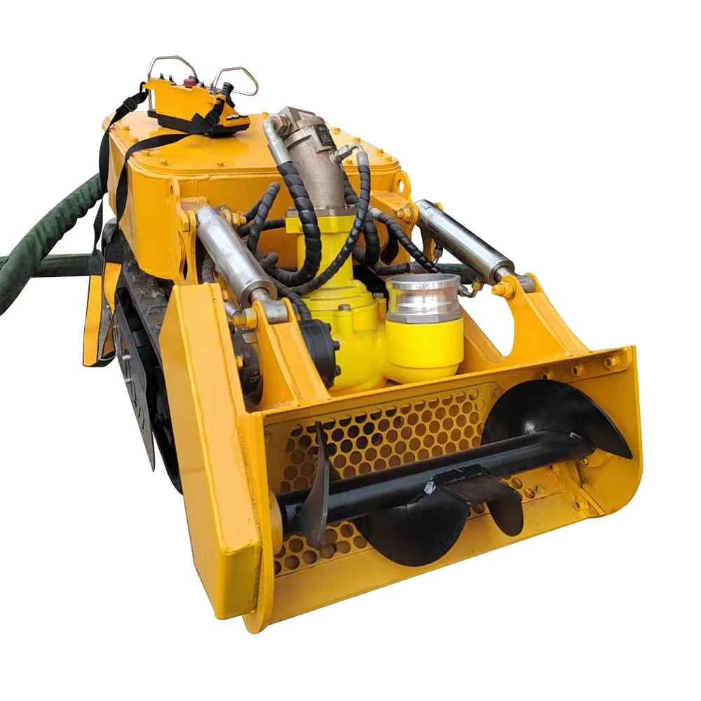 Autonomous Underwater Dredging Robot 22kW Remote Control Crawler Sediment Removal Equipment for River Lake Canal Projects