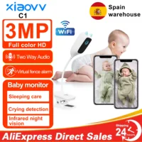 Cámara XIAOVV 3MP WiFi para bebés