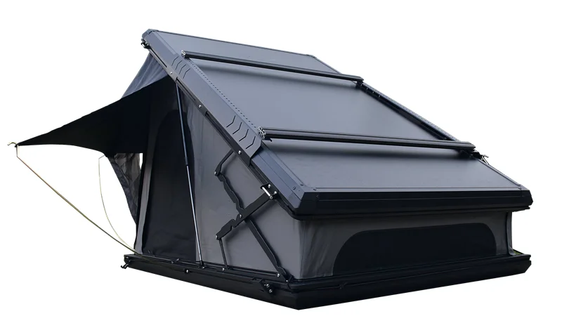 Aluminium Triangle Hard Shell Car Roof Top Tent Camping SUV Car Rooftop Tent Hard Shell Cover Truck Roof Top Tent for Sale