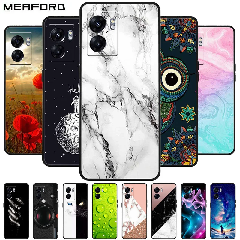 For Oneplus Nord N300 Case 5G TPU Lion Wolf Cat Marble Silicone Bumper Cover for One plus Nord N300 Phone Case N 300 Soft Cover