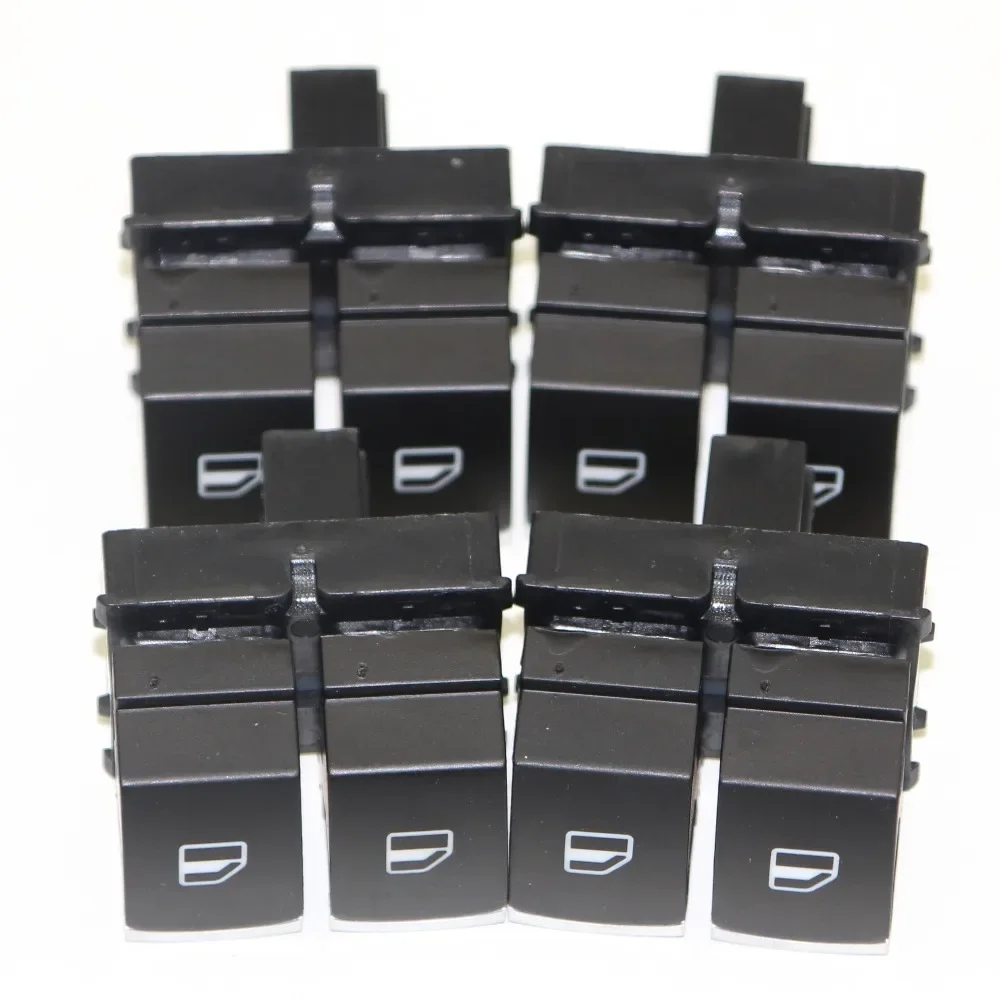 4pcs חלון הרגולטור מתג הדלת chrome עבור Vw גולף 5 פאסאט tasat cc caddy tiguan 5k3 959 857 a/b xsh