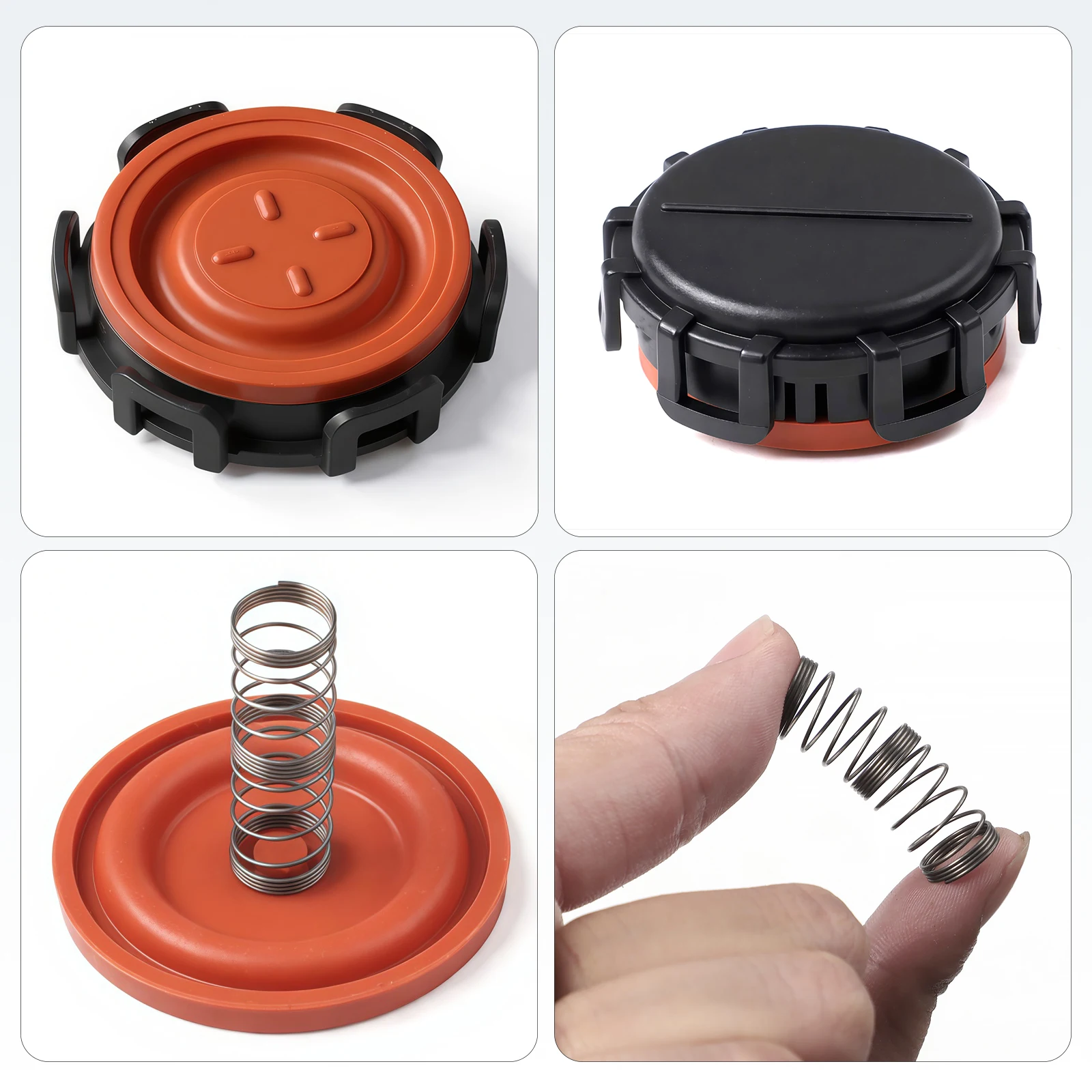 Kit de réparation de couvercle de soupape PCV moteur avec membrane, 0248L1 1479837,1690275, cristaux en 1.6 HDI Berlingo C2 C3 C4 C5 KIT 206 307