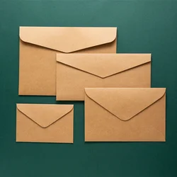 Grandes Envelopes De Papel Kraft, Envelopes Brancos Ocidentais, Convites De Casamento, Papelaria De Negócios, De Alto Grau, 250g, 50Pcs por Lote