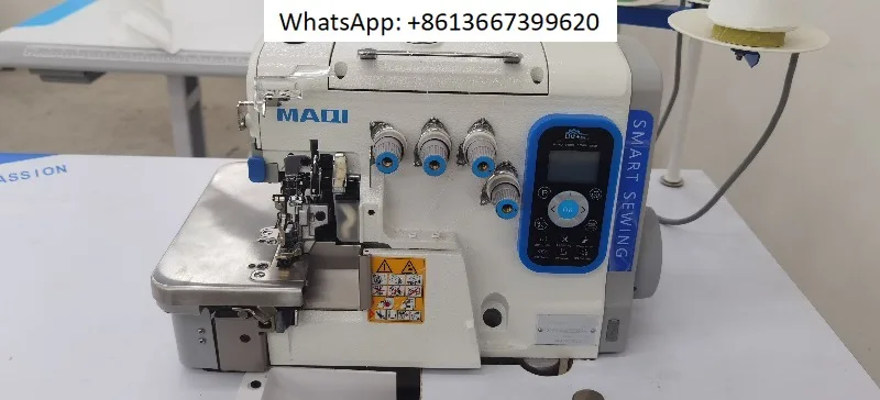 Meiji X10Tf stepper computerized four-thread overlock sewing machine