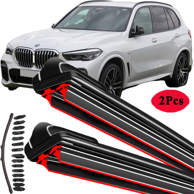 

For BMW X5 E53 E70 F15 G05 1999-2024 Car Windshield Wiper Blade Front Windscreen Windshield Brushes Washer Accessories Cleaning