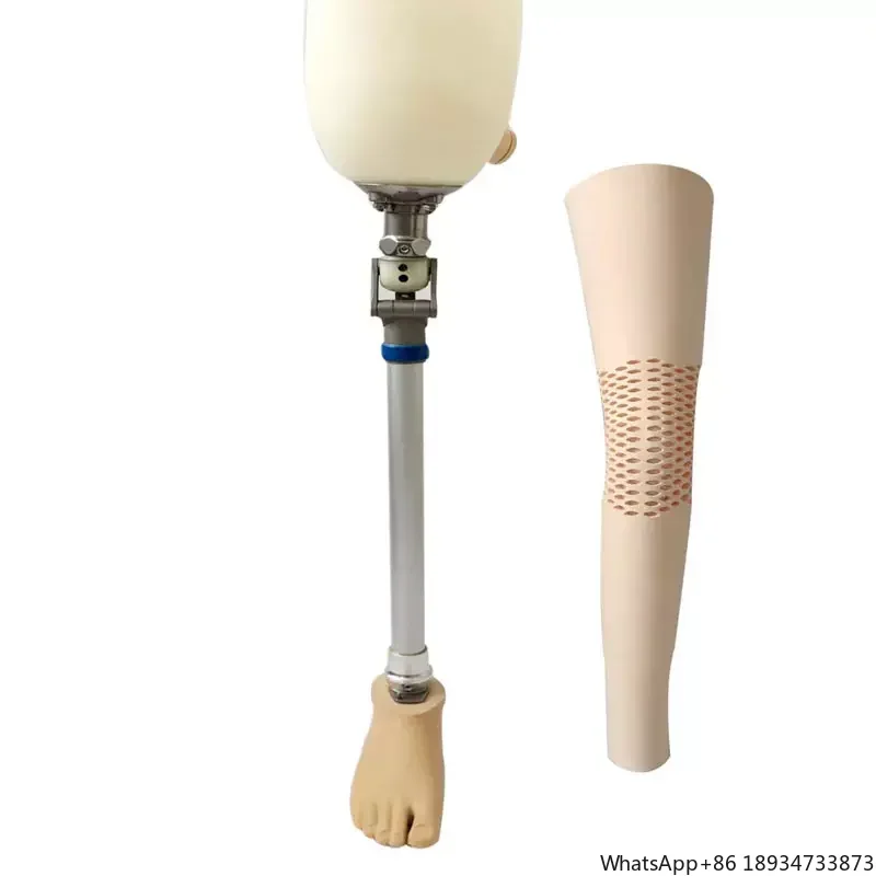 Leg Prosthesis Medical Artificial Limbs Prosthetic Leg Above Knee EVA Cosmetic Prosthetic Leg Cover