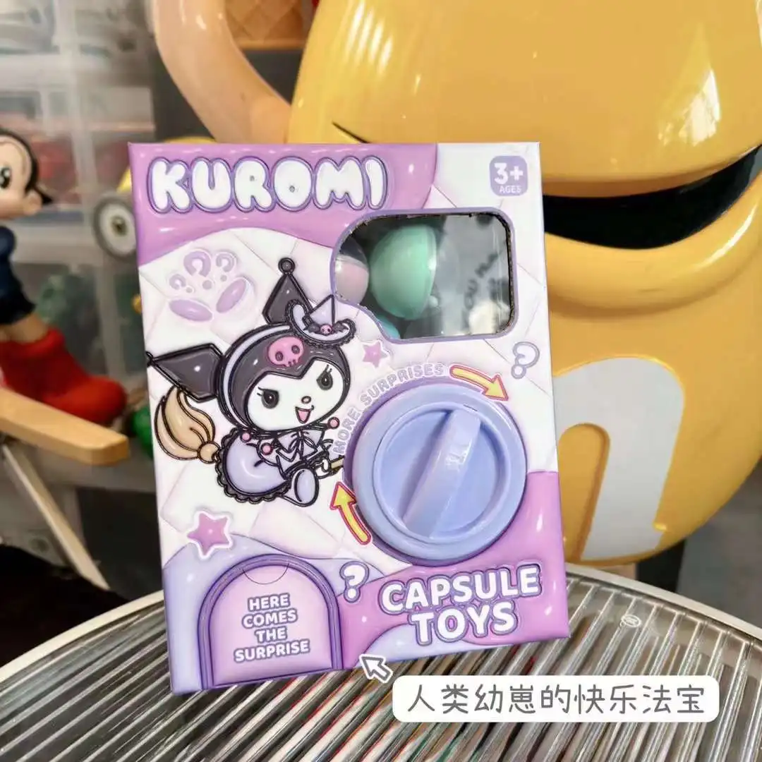 Kuromi Egg Baby Kapibala Twisting Egg Machine Fun Capsule Blind Box Lottery Decompression Toy Twisting Egg Blind Box Christmas G