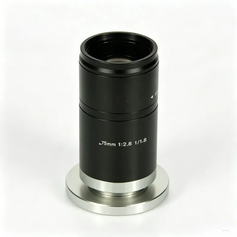 75mm 5MP FA C-Mount Optical Lens 1/1.8