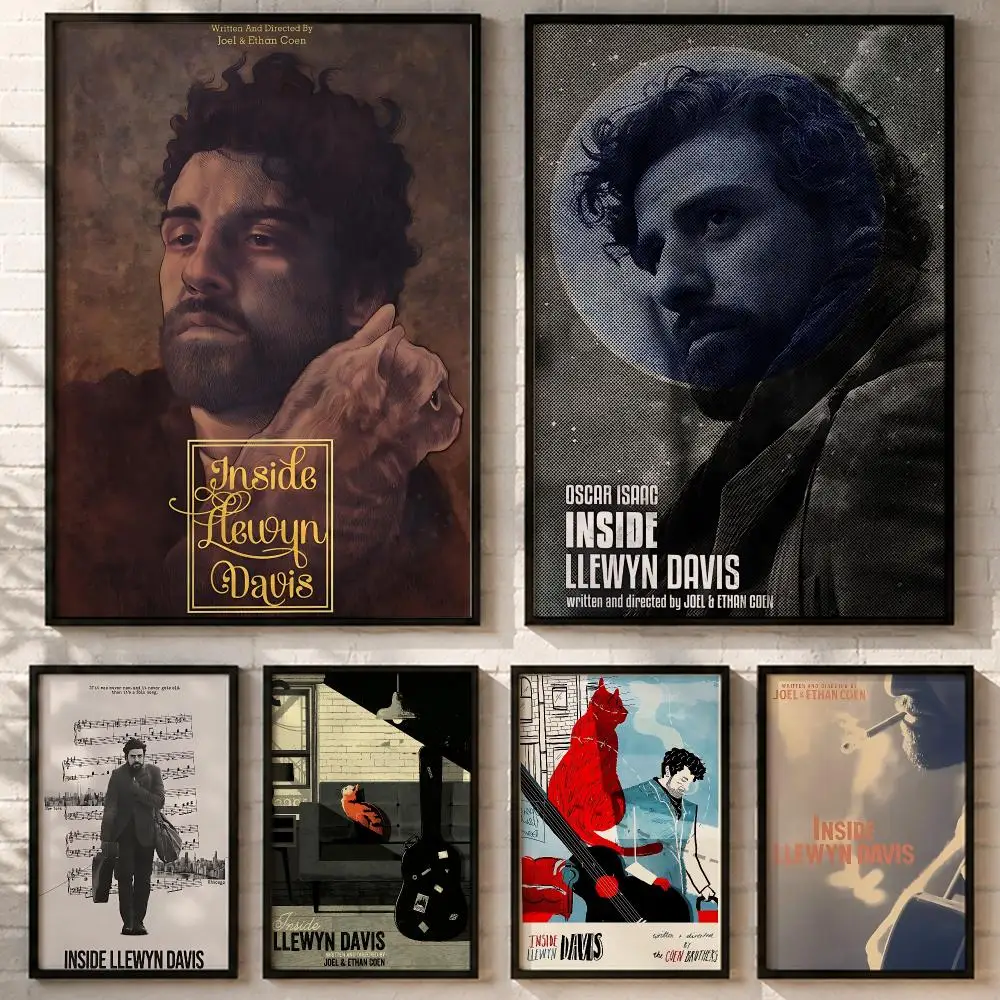 Movie Inside Llewyn Davis Poster HD poster wall art self-stick no-residue for home cafe office great gift