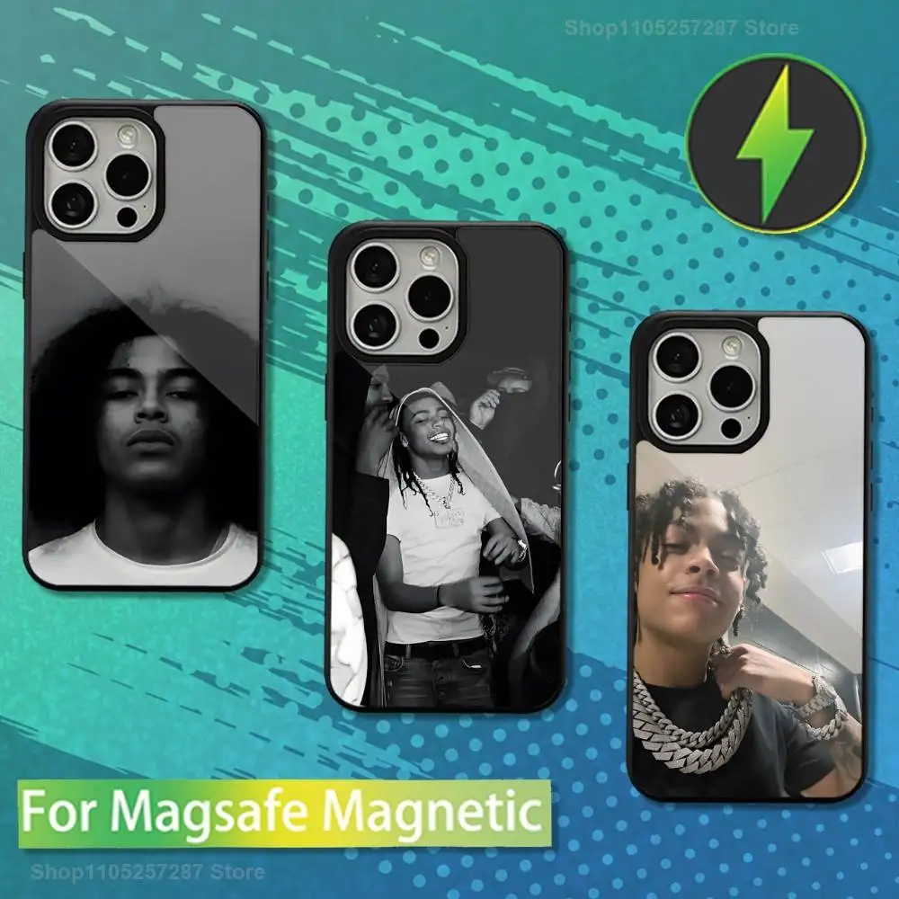 

Рэпер DD O-Osama Cool для iPhone 15, Mini,13, Max,11,16,17,14, Plus,12, Pro, для Magsafe, магнитный чехол для беспроводной зарядки