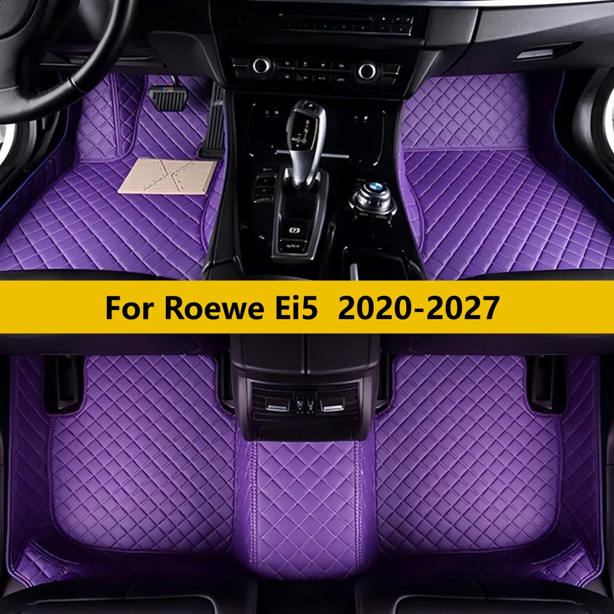 

Кожаные автомобильные коврики на заказ для Roewe Ei5 2020-2027 годов выпуска, для мужчин и женщин, автомобильные аксессуары