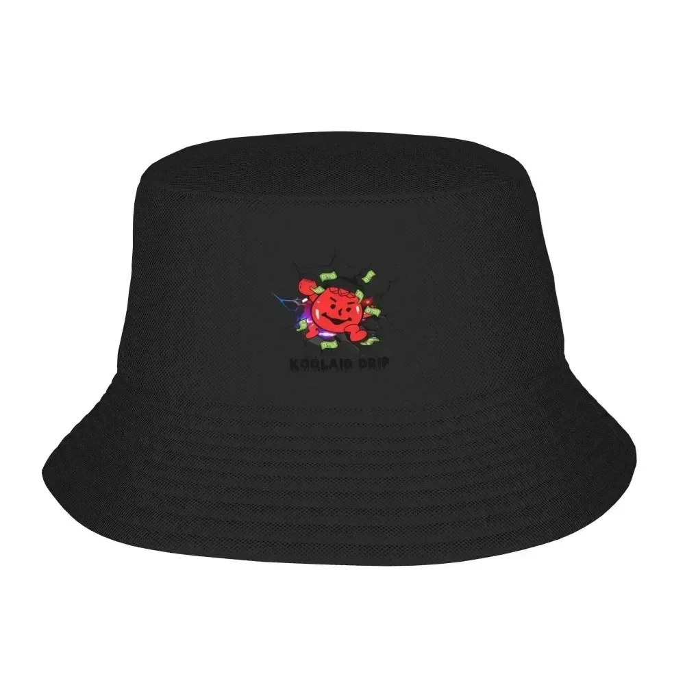 2026 Kool Aid Drip Design Bucket Hat Summer Fisherman Hat Outdoor Sun Protection Fishing Hunting Cap Men Ladies Sun Hat