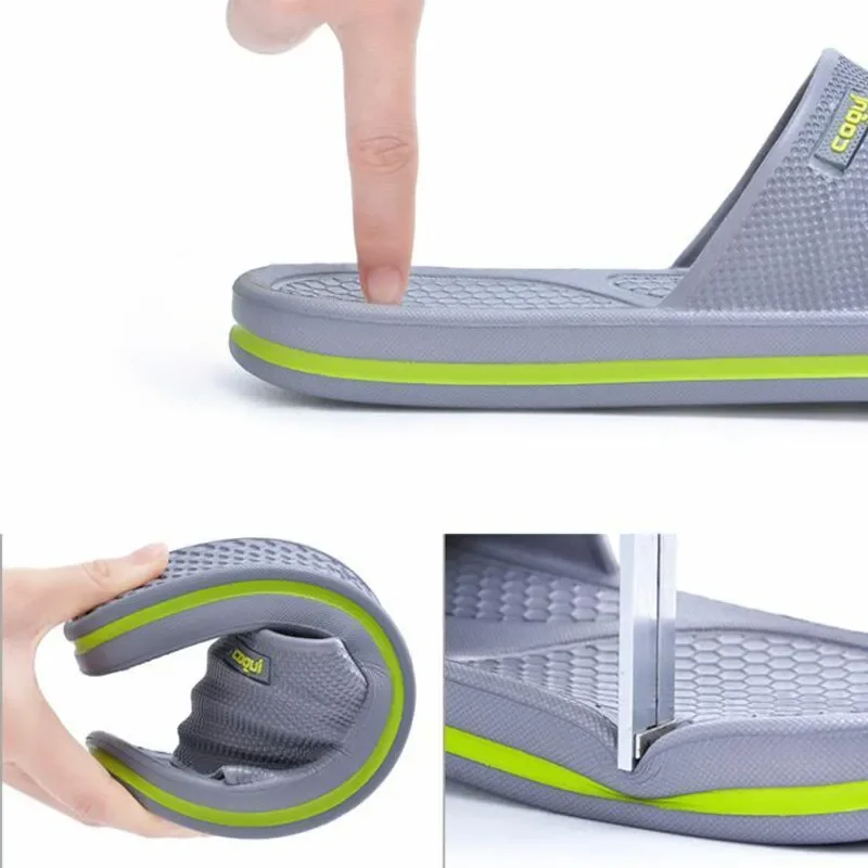 Men Indoor Slippers Summer Home Bathroom Sandals Outdoor Beach Flip Flops Shoes 2023 Man Comfortable Cloud Shower Slides