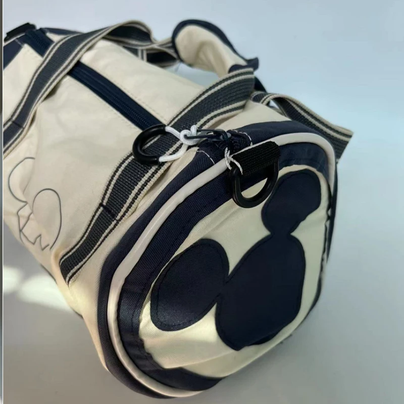 Disney Mickey Mouse Women Crossbody Bags Mickey Canvas Shoulder Bag Fashion Hangbag Girls Solid Color Daily Totes Sports Bags